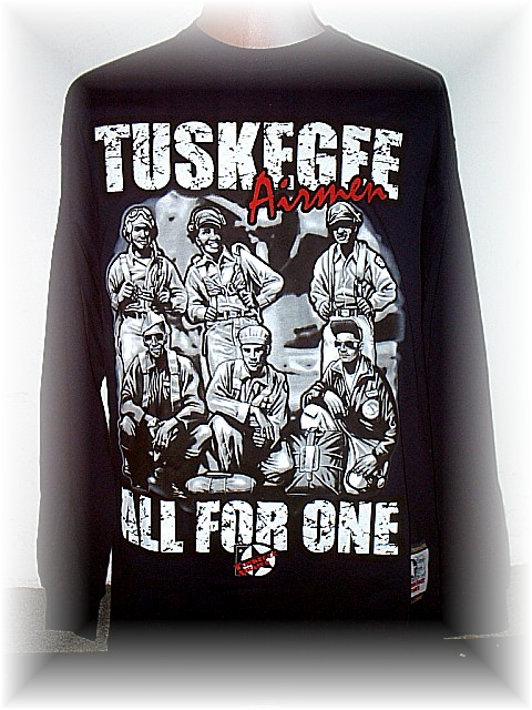 TUSKEGEE AIRMEN ALL FOR ONE LONG SLEEVE